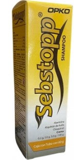 SEBSTOPP SHAMPOO CREMA CAJA C/TUBO C/60 G.