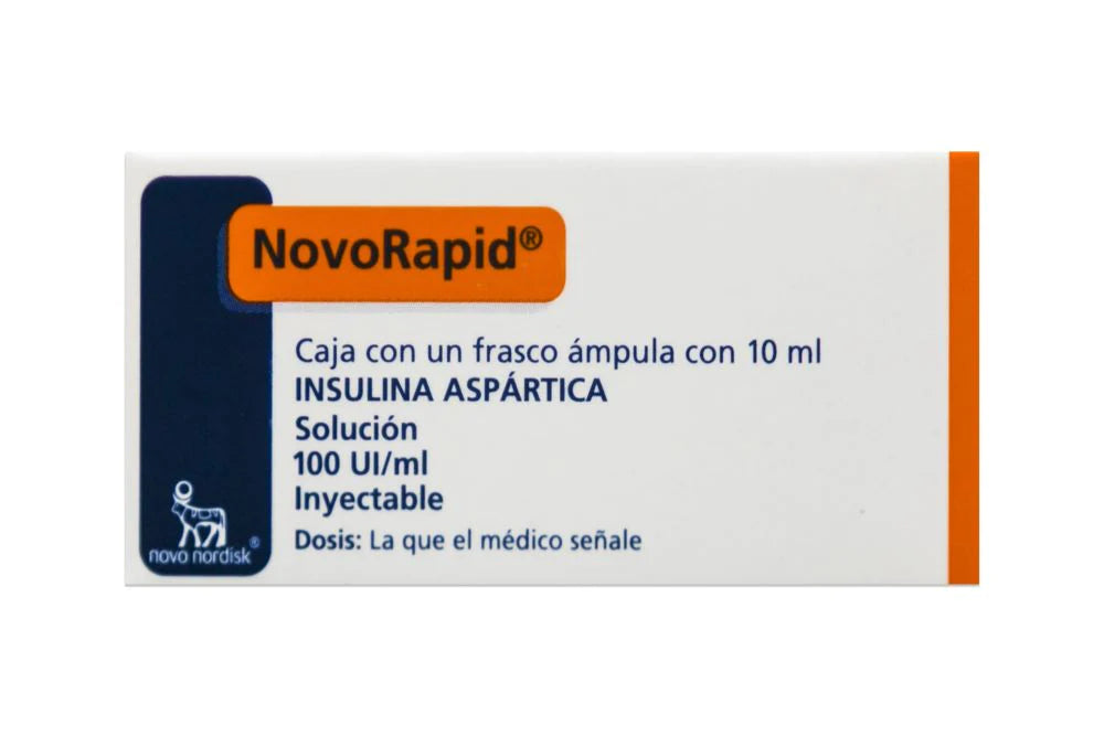 NOVORAPID VIAL 100U - FAM 10ML