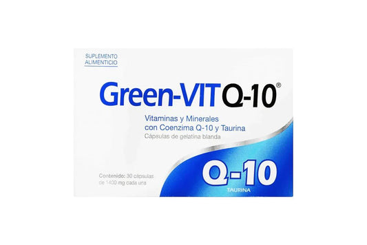 GREEN-VIT Q10 30 CAPS 1.4 G