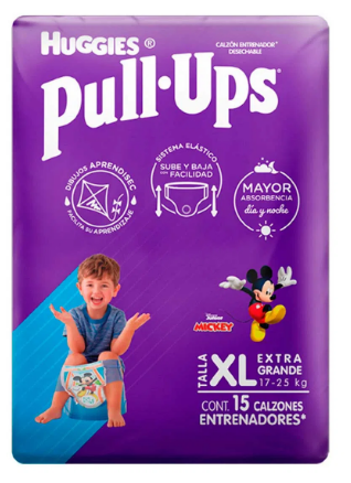 CALZ HUGGIES PULL-UPS NINO XL C/15