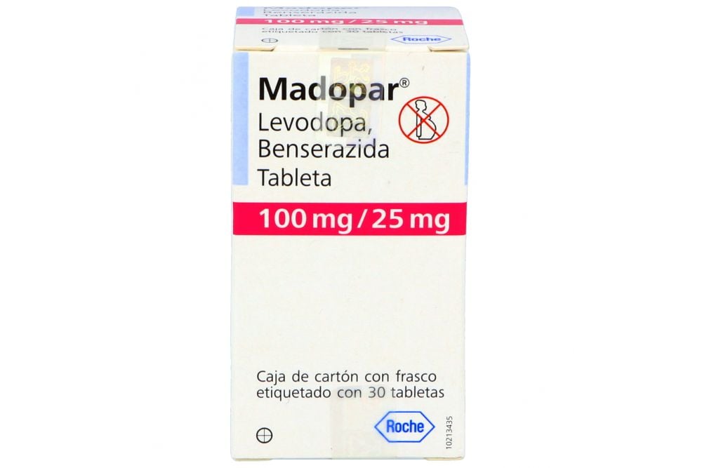 MADOPAR 100/25 MG 30 TAB