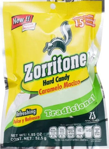 ZORRITONE 52.5 G CARAMELO 15 PZA