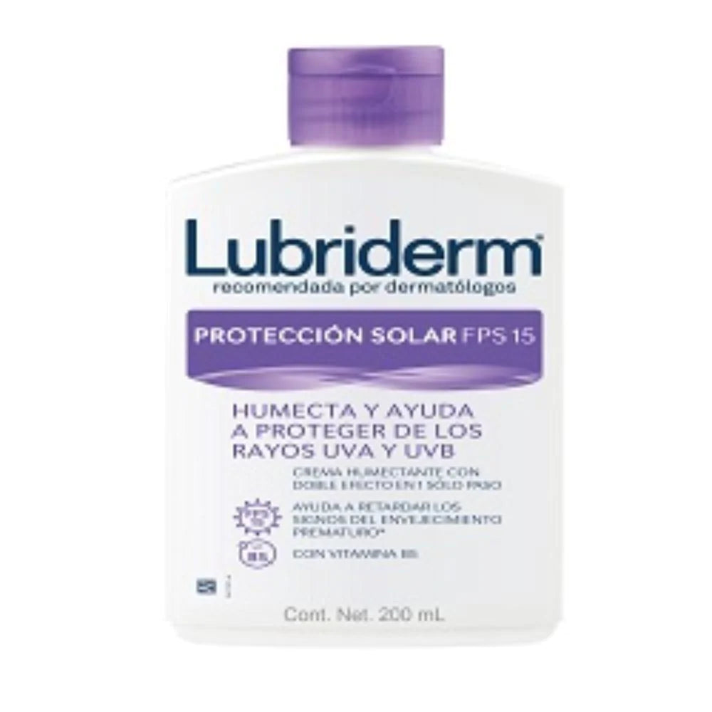 LUBRIDERM PROTEC SOLAR FPS15 - CRE 200ML