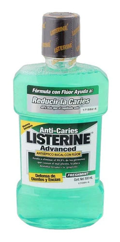 LISTERINE ADVANCED - SOL 500ML