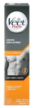 CRA DEPILATORIA VEET MEN 200 ML