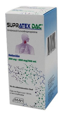 SUPRATEX DAC 1 SOL 300/600 MG 120 ML