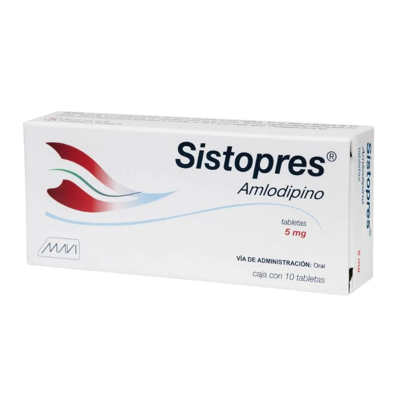 SISTOPRES 10 TAB 5 MG