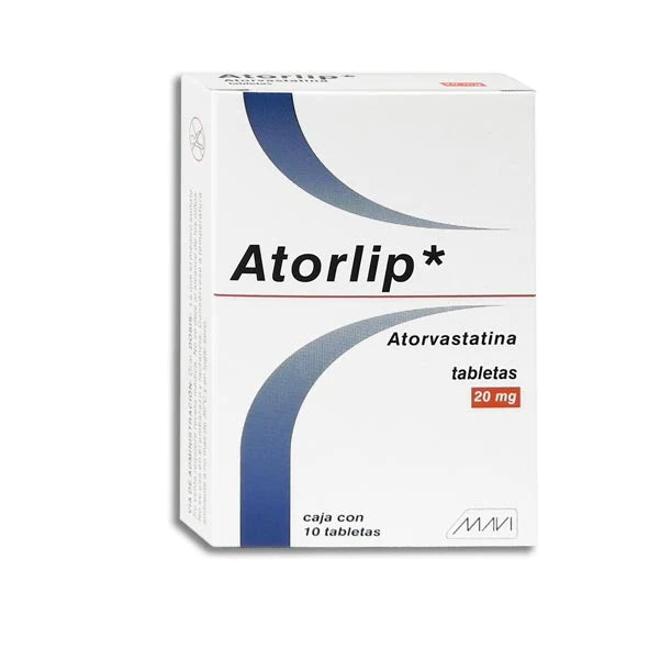 ATORLIP 10 TAB 20 MG