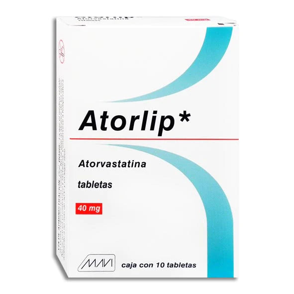 ATORLIP 10 TAB 40 MG