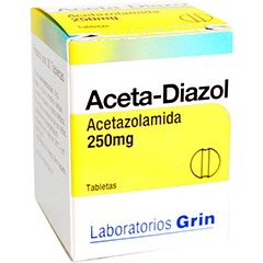 ACETADIAZOL 250MG TAB C30