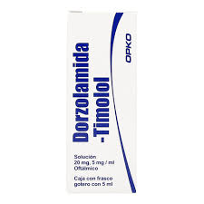 DORZOLAMIDA/TIMOLOL SOL OFTALMICA FCO GOTERO C5 ML