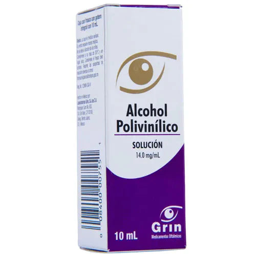 ALCOHOL POLIVINILICO SOL OFT. FCO GOTERO C10 ML (GRIN)
