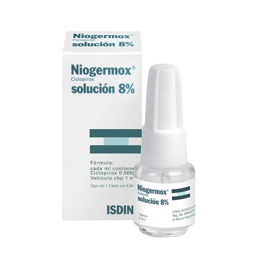 NIOGERMOX SOLUCION 8% 6 6 ML