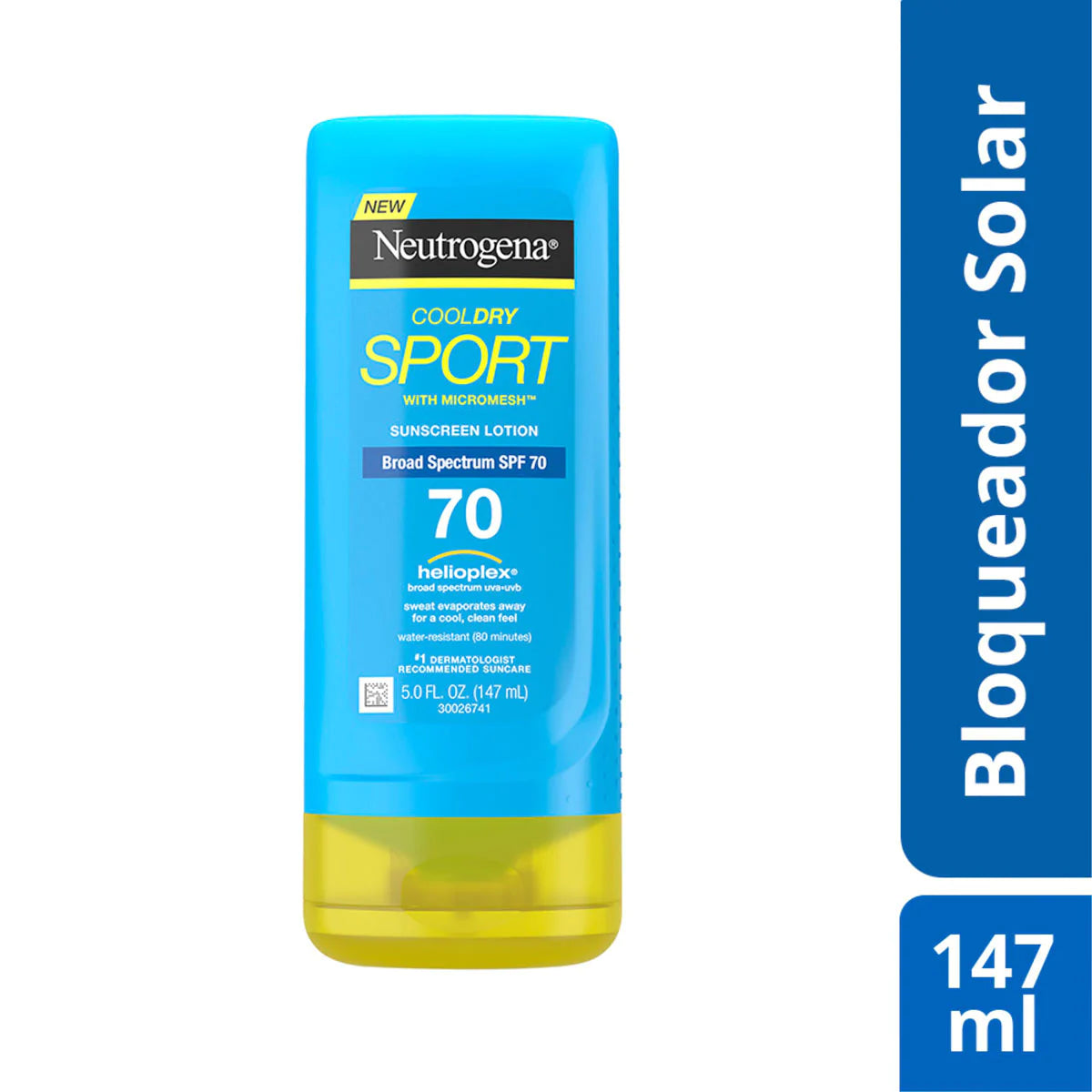 NEUTROGENA COOL DRY SPORT FPS70 -  147ML