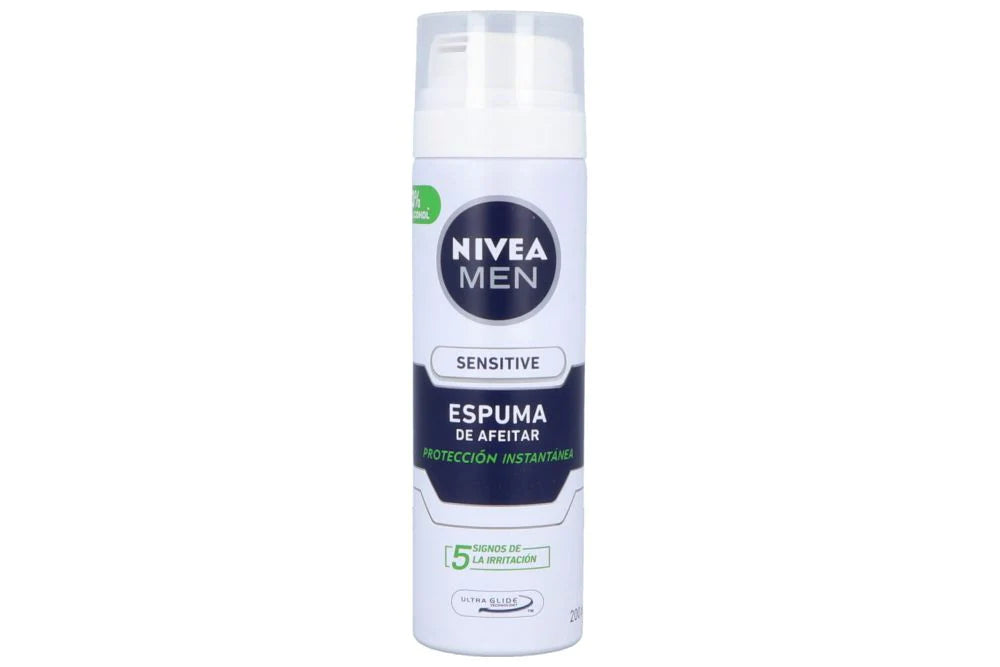 NIVEA ESPUMA AFEITAR SENS 200ML