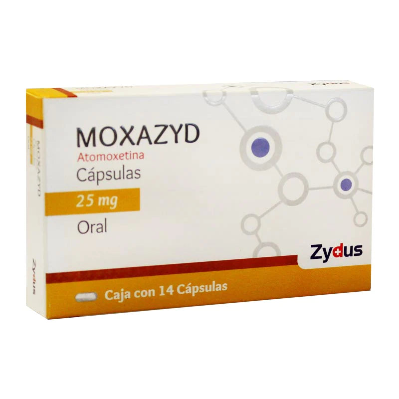 MOXAZYD 25MG - CAP 14