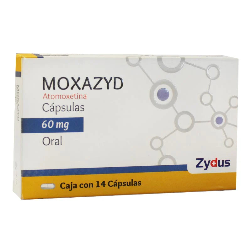 MOXAZYD 60MG - CAP 14