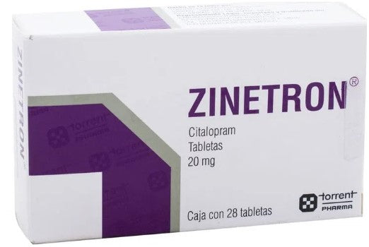 ZINETRON 20MG TAB C28