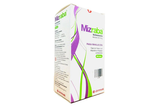 MIZRABA 1 AER 200DOS/250MCG