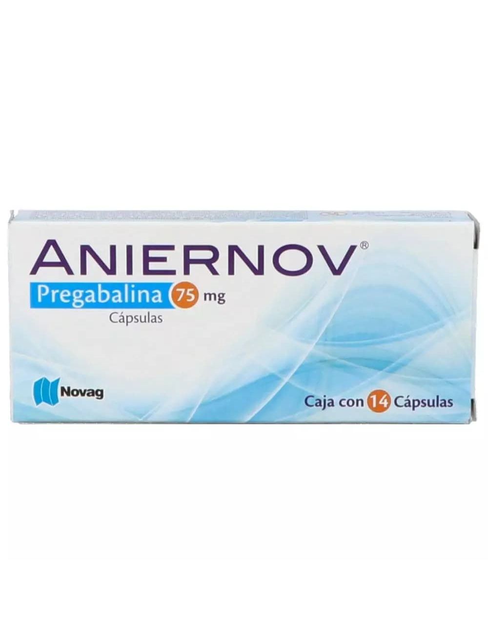 ANIERNOV CAP. 75 MG. CAJA C/14