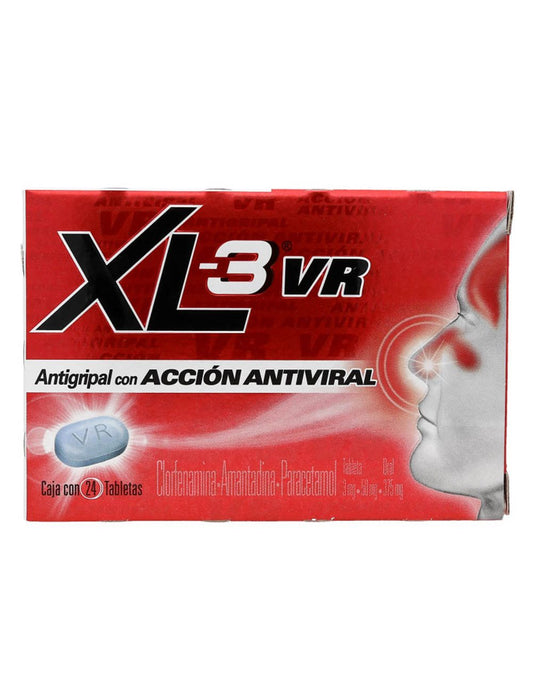 XL 3 VR ANTIGRIPAL TAB C24