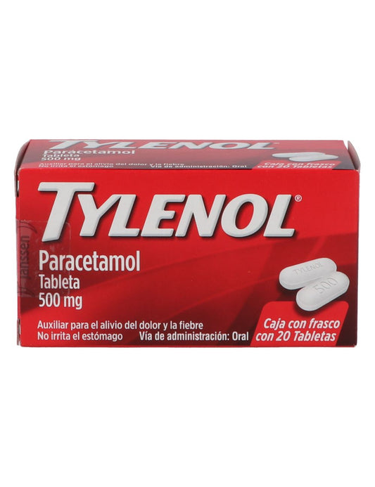 TYLENOL 500MG TAB C20